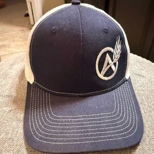 Port Authority Navy and White Cap